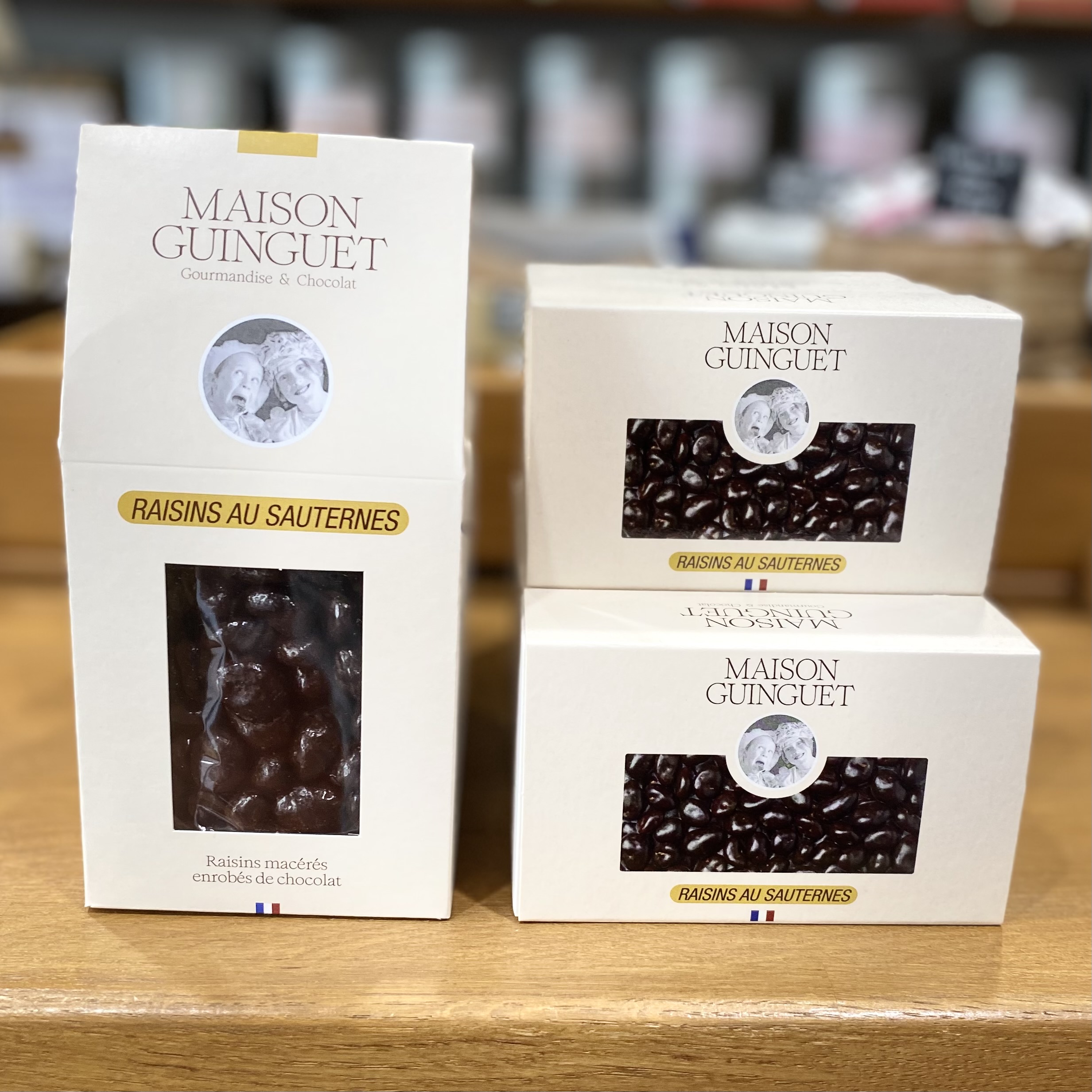 chocolats aux raisins pour le the